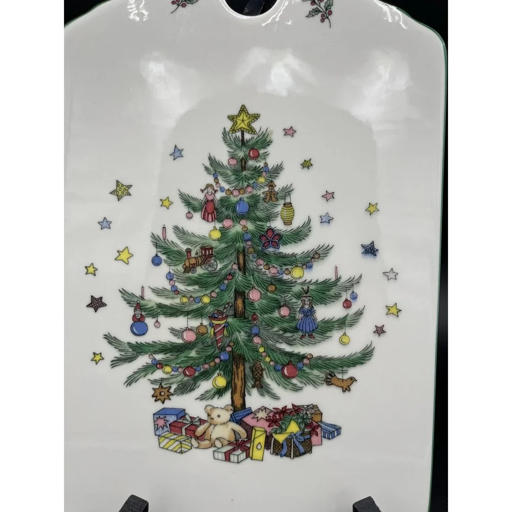 Nikko Christmastime Cheese Board, Christmas Tree China